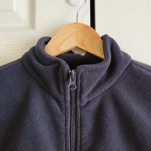 Cabela's Men's Black Full Zip Fleece Vest Size SM Gorpcore Outdoors Pockets - Picture 6 of 11